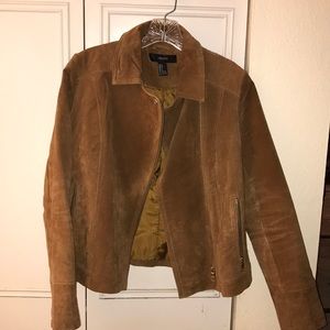 Real Camel suede jacket